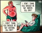 Ben Jennings on Britain’s heatwave – cartoon