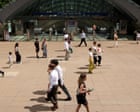 ‘That’s why we work in finance – so one day we can afford air-con’: Britain’s unequal heatwave