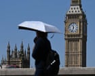 Searing UK heat leaves schools, hospitals and transport networks struggling to cope